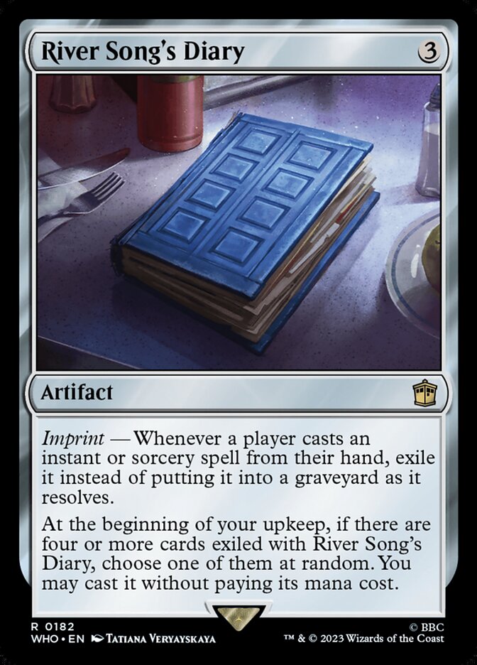 River Song's Diary 182 (Universes Beyond: Doctor Who)  | Good Games Adelaide SA
