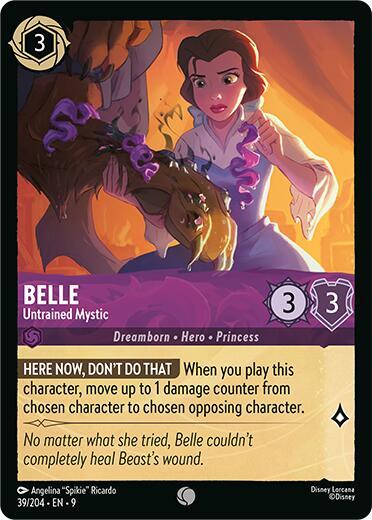 Belle Untrained Mystic 39/204 (Fabled)  - Cold Foil | Good Games Adelaide SA