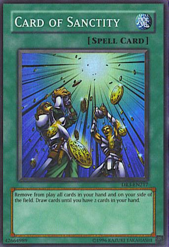 Card of Sanctity [DR3-EN217] Super Rare | Good Games Adelaide SA