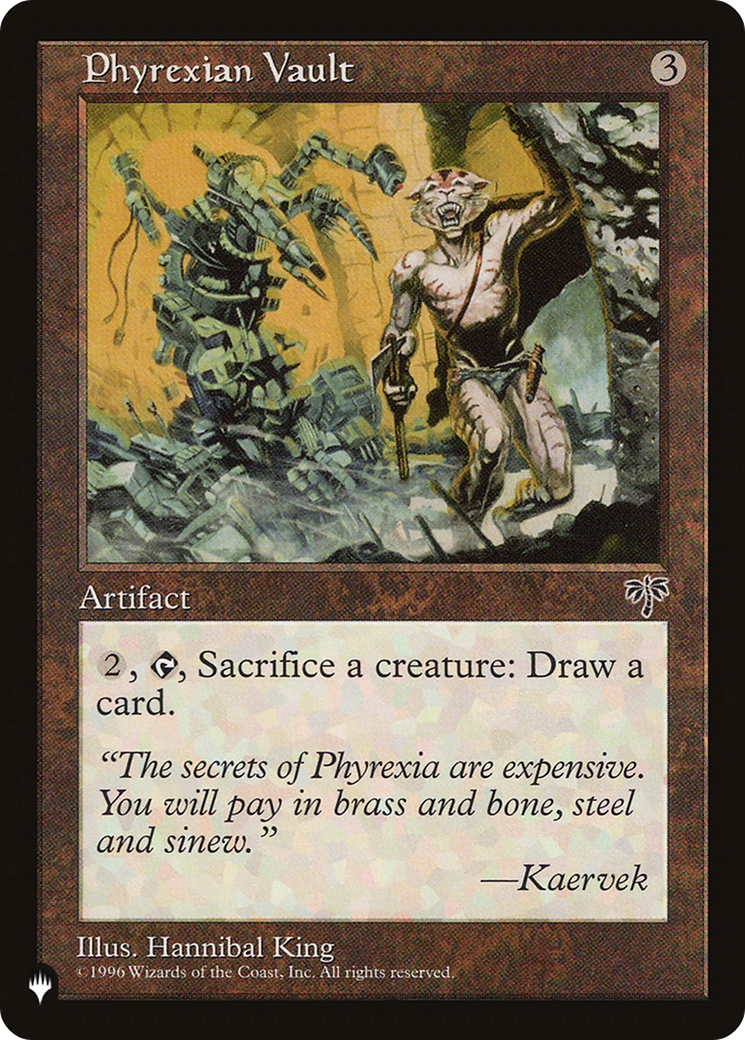Phyrexian Vault [The List] | Good Games Adelaide SA