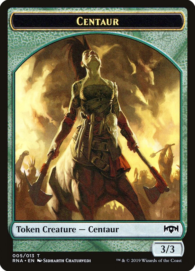 Centaur Token [Ravnica Allegiance Tokens] | Good Games Adelaide SA