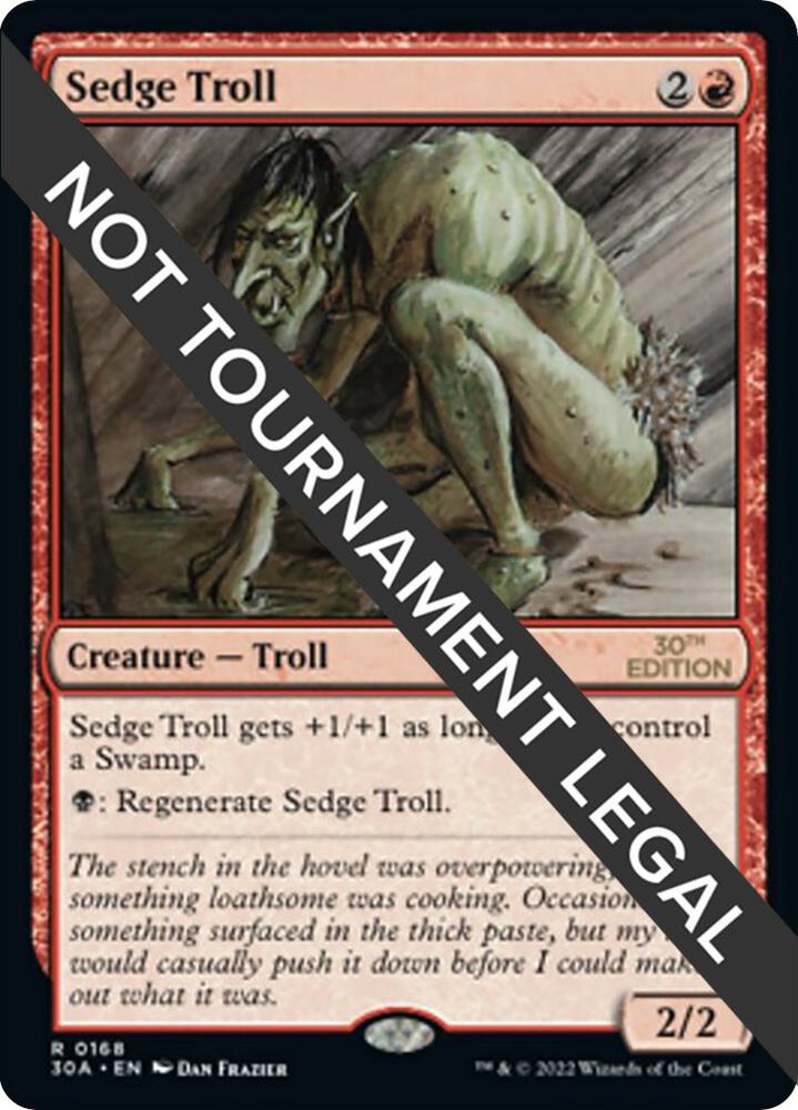 Sedge Troll 168 (30th Anniversary Edition)  | Good Games Adelaide SA