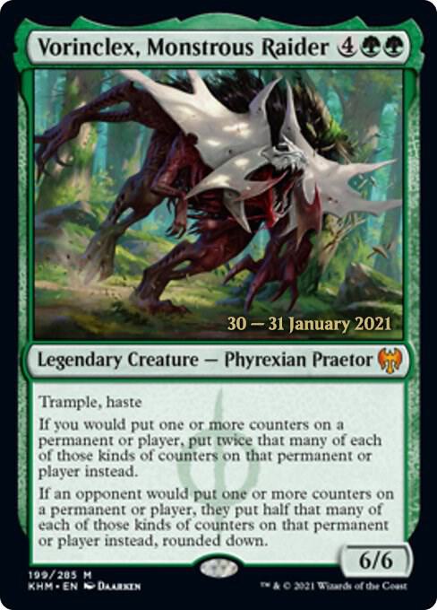 Vorinclex Monstrous Raider 199 (Prerelease Cards)  - Foil | Good Games Adelaide SA