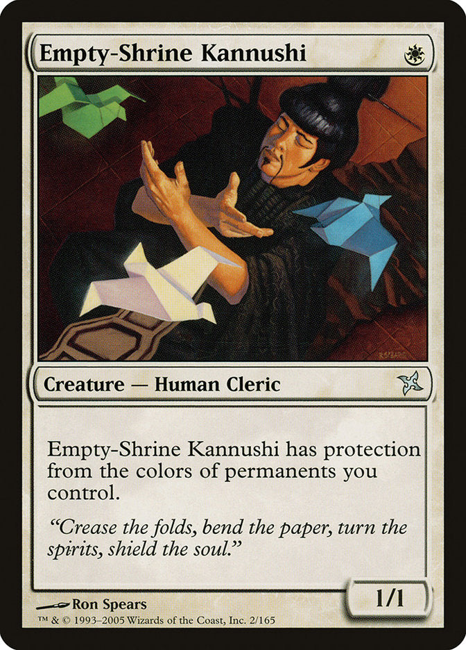 Empty-Shrine Kannushi 2 (Betrayers of Kamigawa)  | Good Games Adelaide SA