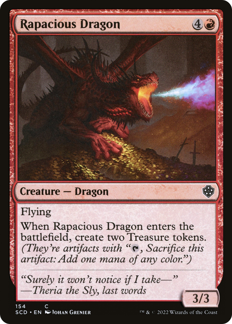 Rapacious Dragon [Starter Commander Decks] | Good Games Adelaide SA