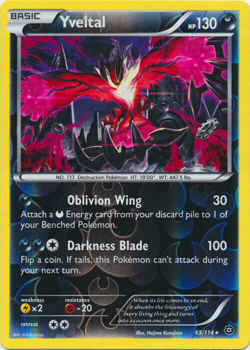 Yveltal (65/114) [XY: Steam Siege] | Good Games Adelaide SA