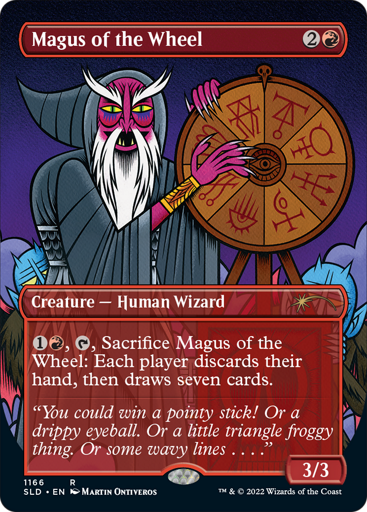 Magus of the Wheel (Borderless) [Secret Lair Drop Series] | Good Games Adelaide SA
