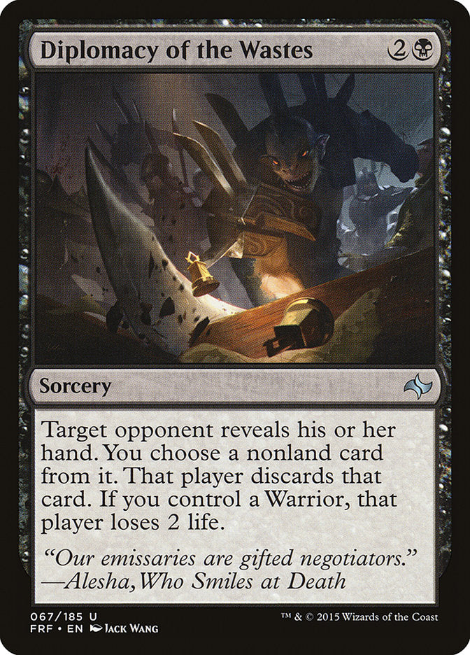 Diplomacy of the Wastes 67 (Fate Reforged)  | Good Games Adelaide SA