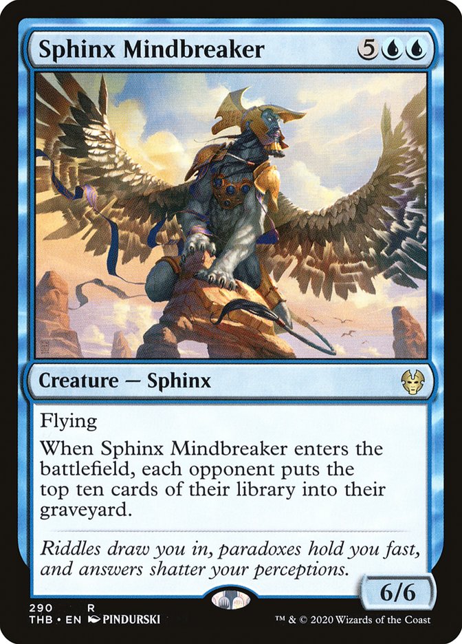 Sphinx Mindbreaker 290 (Theros Beyond Death)  | Good Games Adelaide SA