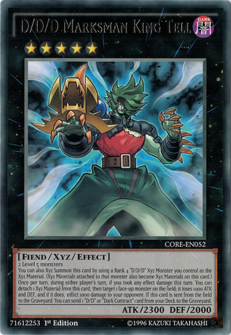 D/D/D Marksman King Tell [CORE-EN052] Rare | Good Games Adelaide SA