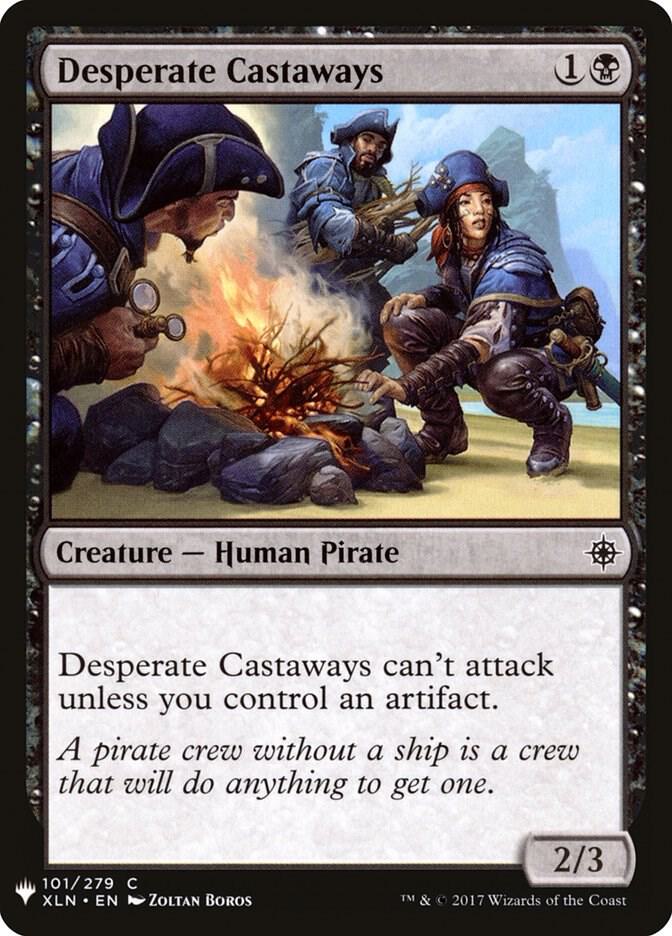 Desperate Castaways 101 (The List Reprints)  | Good Games Adelaide SA
