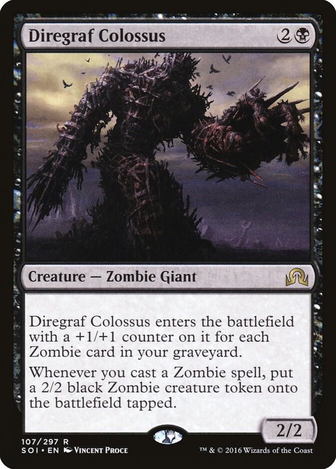 Diregraf Colossus 107 (Shadows over Innistrad)  | Good Games Adelaide SA