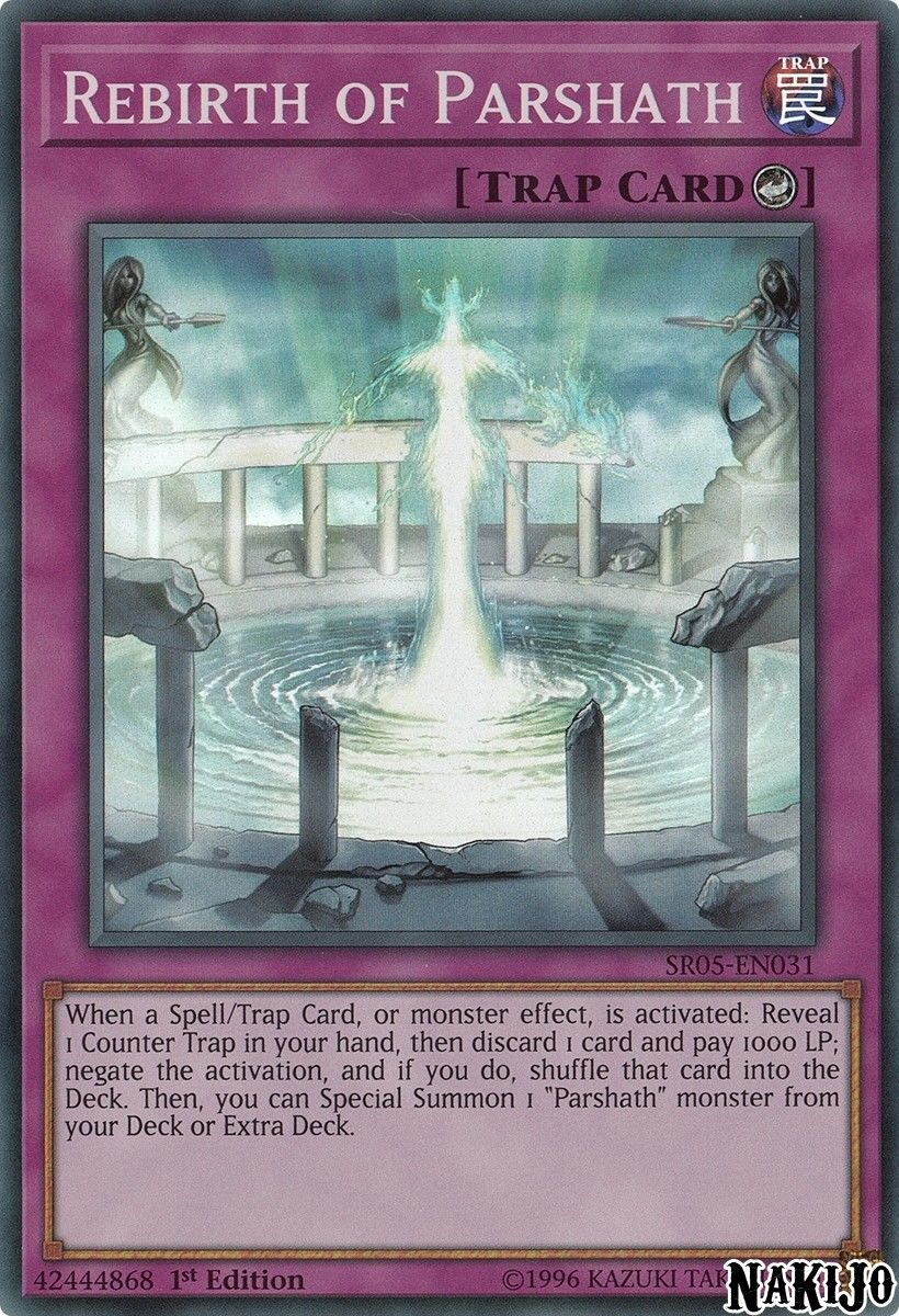 Rebirth of Parshath [SR05-EN031] Super Rare | Good Games Adelaide SA