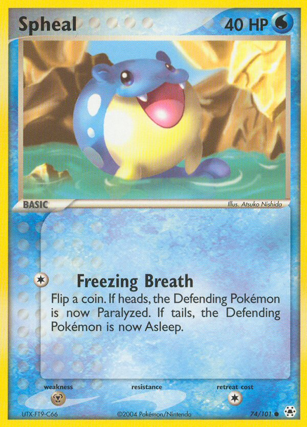 Spheal (74/101) [EX: Hidden Legends] | Good Games Adelaide SA