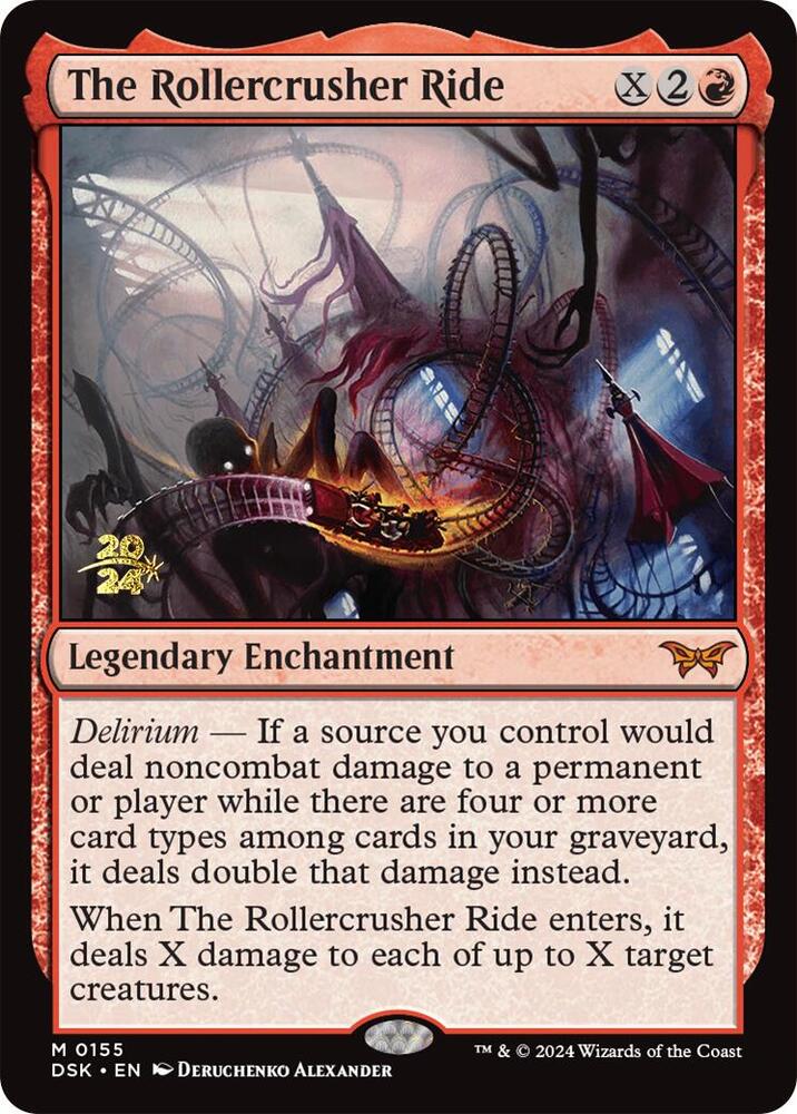 The Rollercrusher Ride 0155 155 (Prerelease Cards)  - Foil | Good Games Adelaide SA