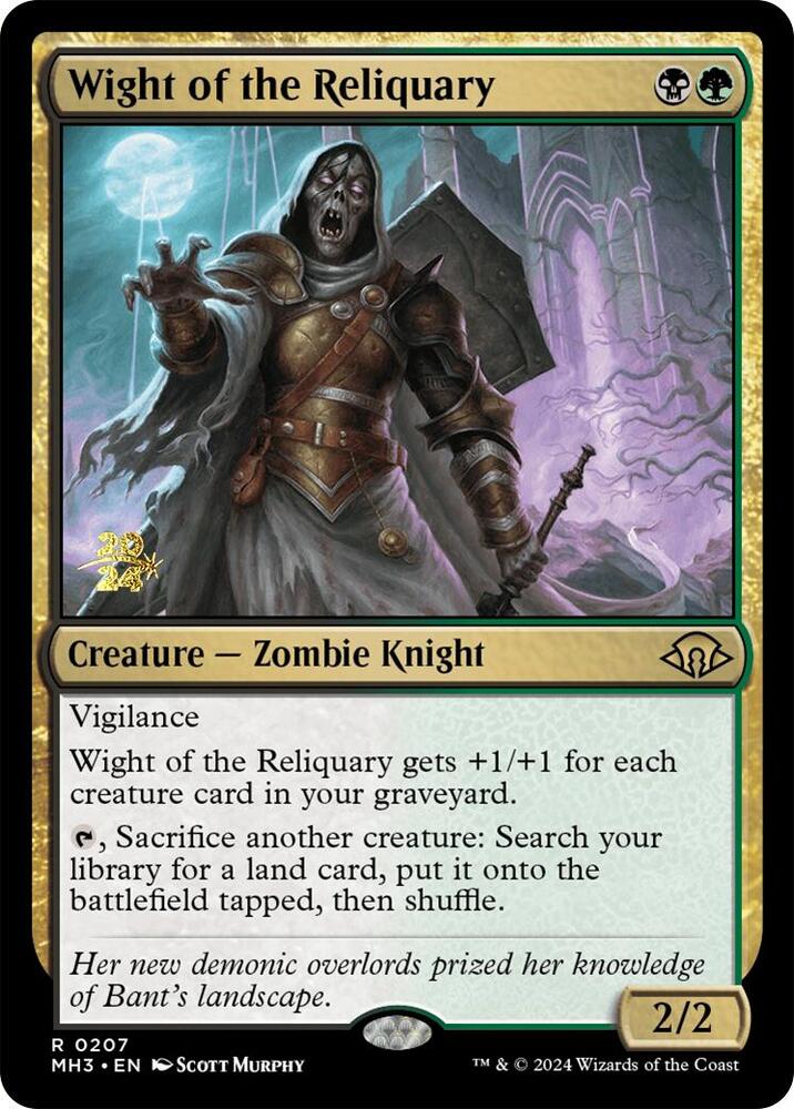 Wight of the Reliquary 207 (Prerelease Cards)  - Foil | Good Games Adelaide SA