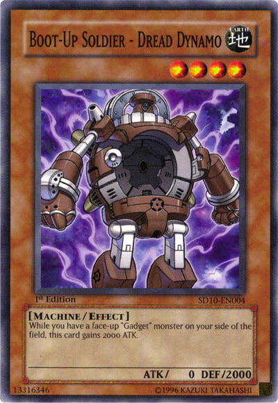 Boot-Up Soldier - Dread Dynamo [SD10-EN004] Common | Good Games Adelaide SA