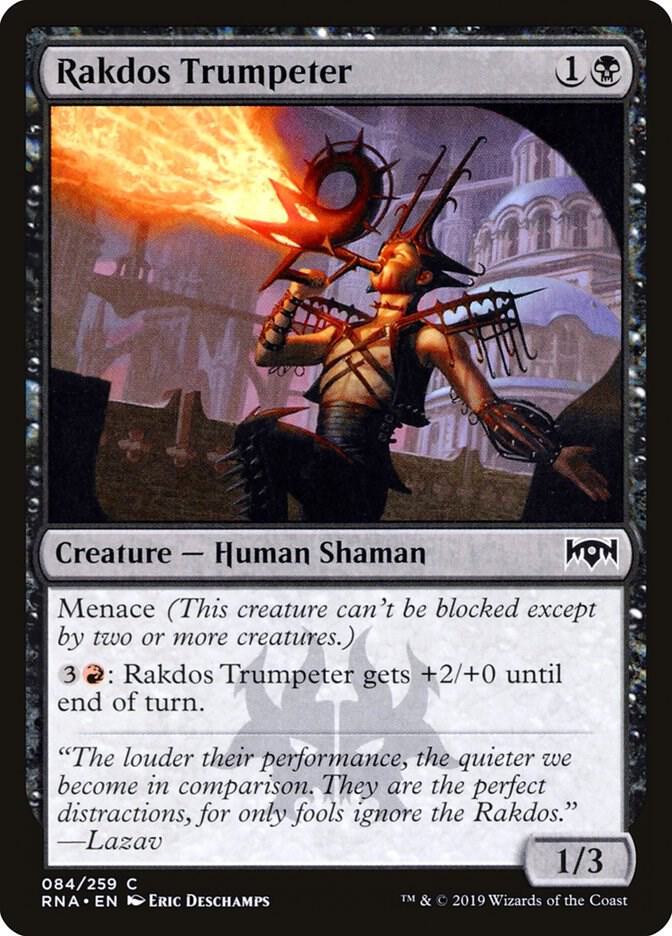 Rakdos Trumpeter 84 (Ravnica Allegiance)  - Foil | Good Games Adelaide SA