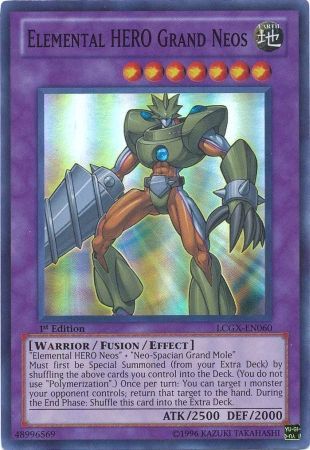 Elemental HERO Grand Neos [LCGX-EN060] Super Rare | Good Games Adelaide SA