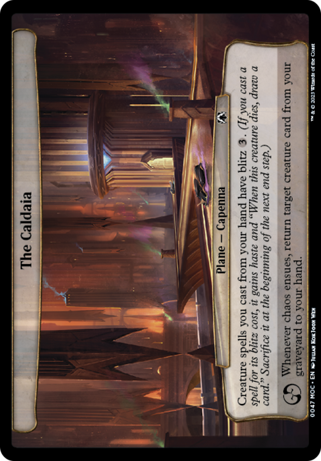 The Caldaia [March of the Machine Commander] | Good Games Adelaide SA