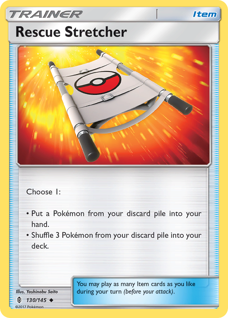 Rescue Stretcher (130/145) [Sun & Moon: Guardians Rising] | Good Games Adelaide SA
