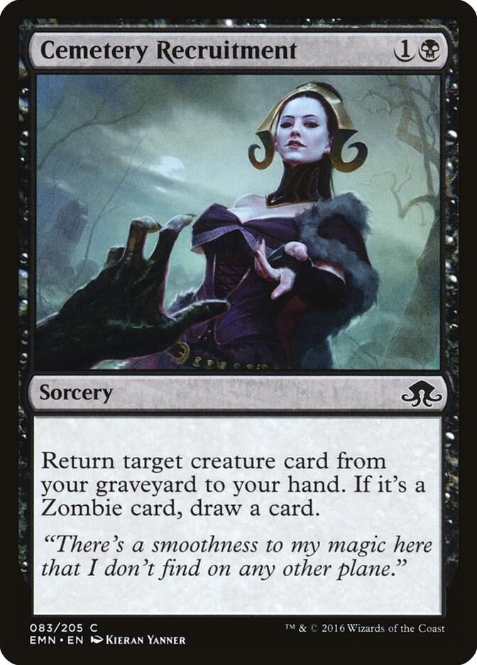Cemetery Recruitment 83 (Eldritch Moon)  - Foil | Good Games Adelaide SA