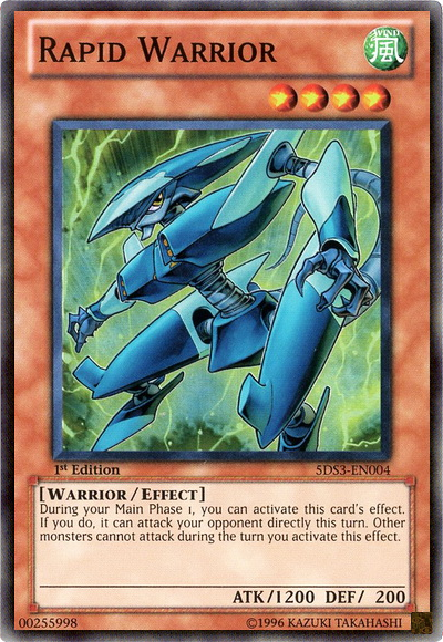 Rapid Warrior [5DS3-EN004] Super Rare | Good Games Adelaide SA
