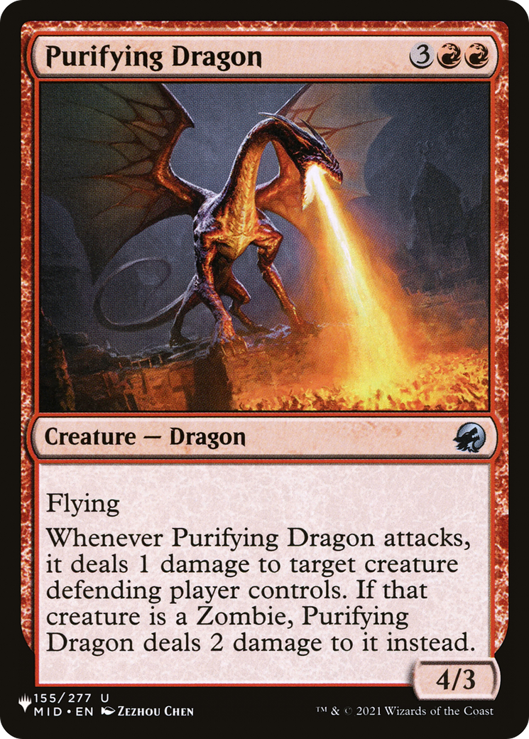 Purifying Dragon [The List Reprints] | Good Games Adelaide SA