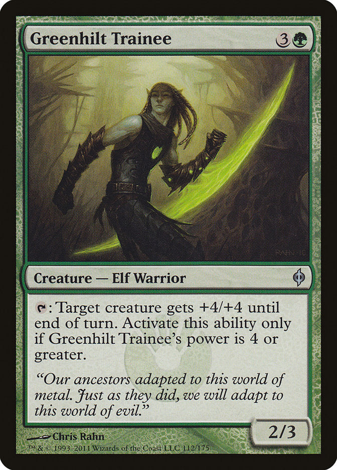 Greenhilt Trainee 112 (New Phyrexia)  | Good Games Adelaide SA