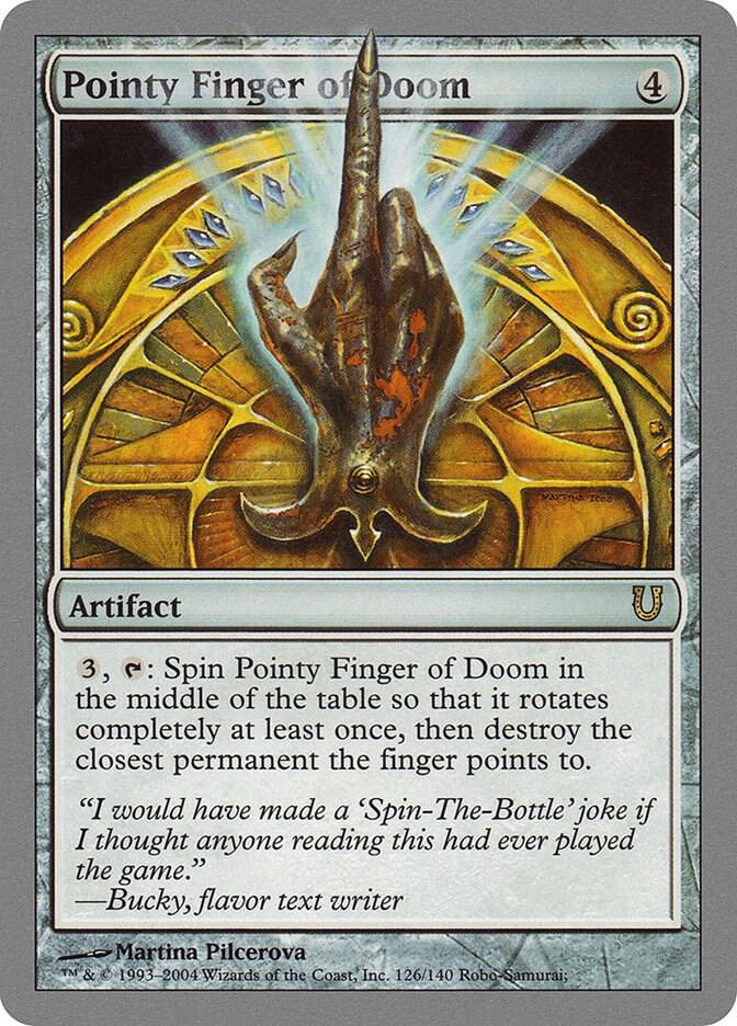 Pointy Finger of Doom 126 (Unhinged)  | Good Games Adelaide SA