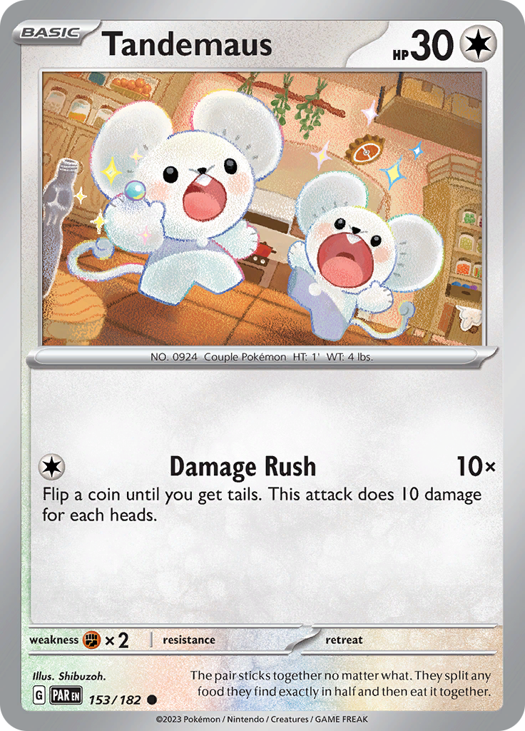 Tandemaus (153/182) [Scarlet & Violet: Paradox Rift] | Good Games Adelaide SA