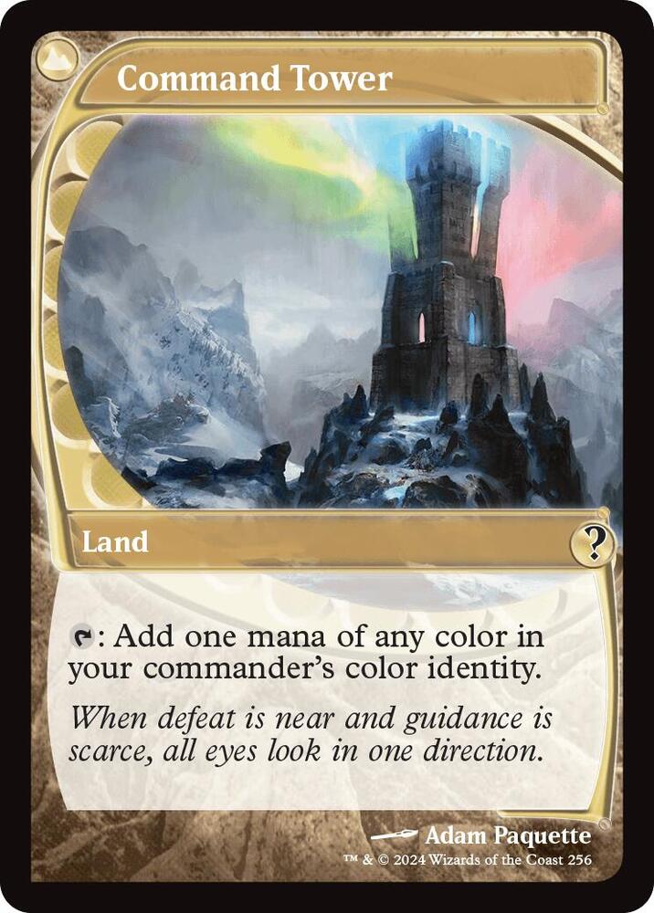 Command Tower 256 (Mystery Booster 2)  - Foil | Good Games Adelaide SA