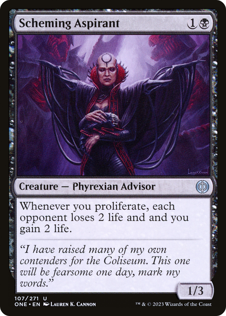 Scheming Aspirant [Phyrexia: All Will Be One] | Good Games Adelaide SA