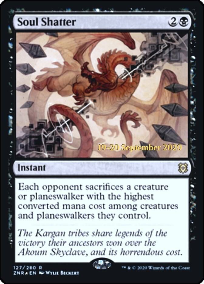 Soul Shatter 127 (Prerelease Cards)  - Foil | Good Games Adelaide SA