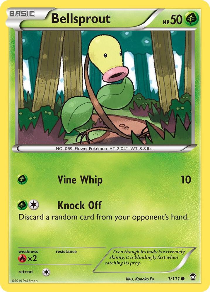 Bellsprout 1/111 (XY - Furious Fists)  | Good Games Adelaide SA