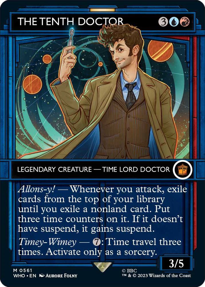The Tenth Doctor 561 (Universes Beyond: Doctor Who)  - Foil | Good Games Adelaide SA