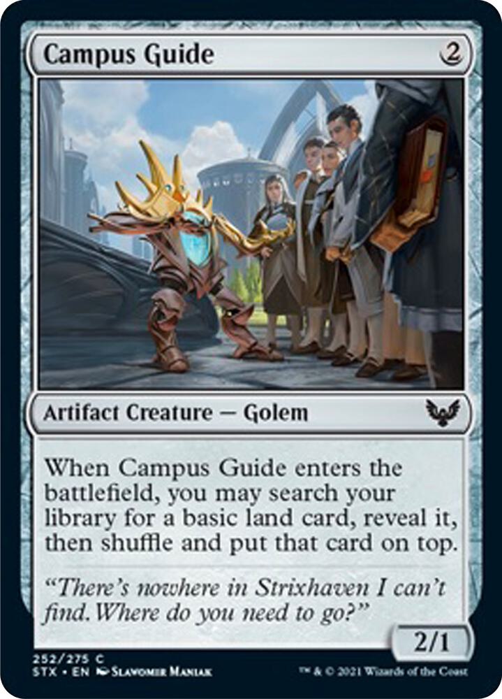 Campus Guide 252 (Strixhaven: School of Mages)  - Foil | Good Games Adelaide SA