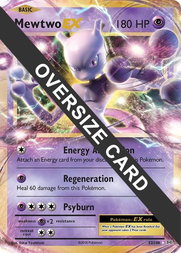 Mewtwo EX 52 108 052/108 (Jumbo Cards)  - Holofoil | Good Games Adelaide SA