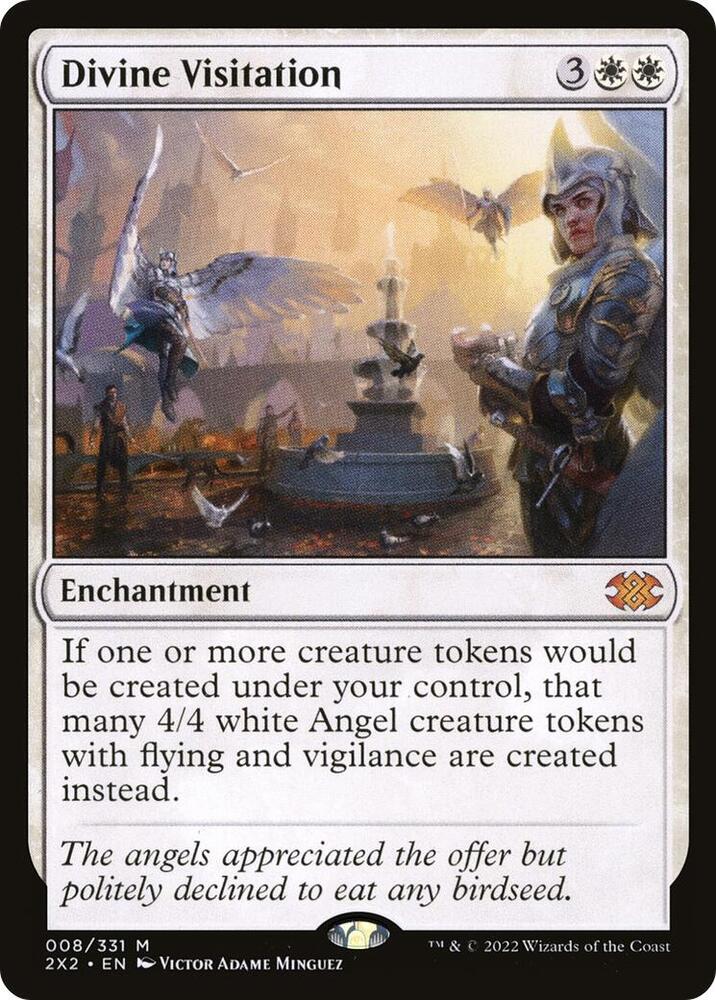 Divine Visitation 8 (Double Masters 2022)  - Foil | Good Games Adelaide SA
