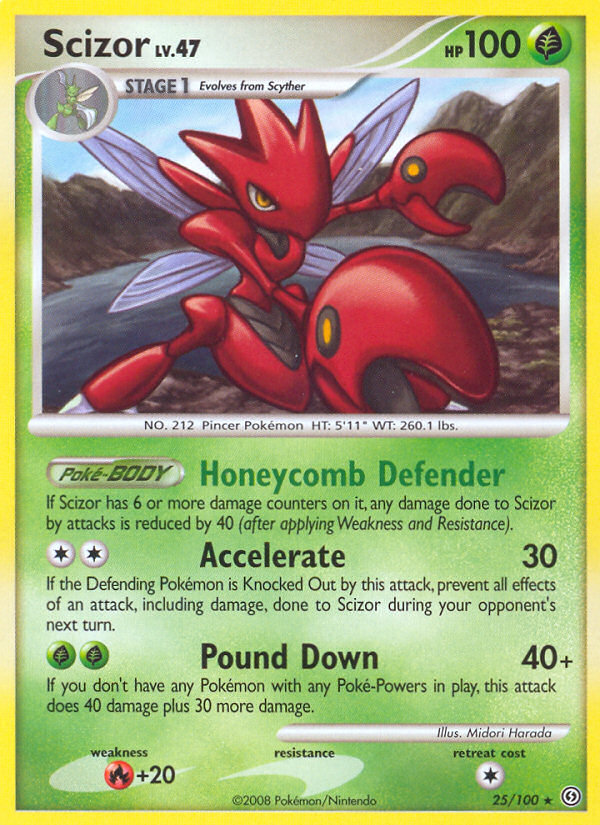 Scizor (25/100) [Diamond & Pearl: Stormfront] | Good Games Adelaide SA