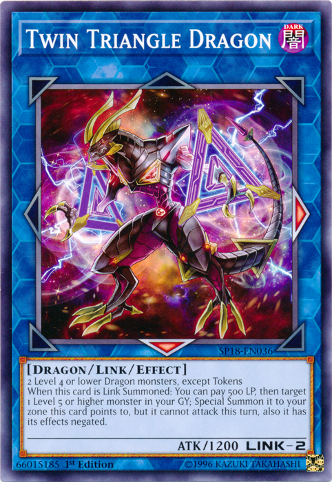 Twin Triangle Dragon [SP18-EN036] Common | Good Games Adelaide SA