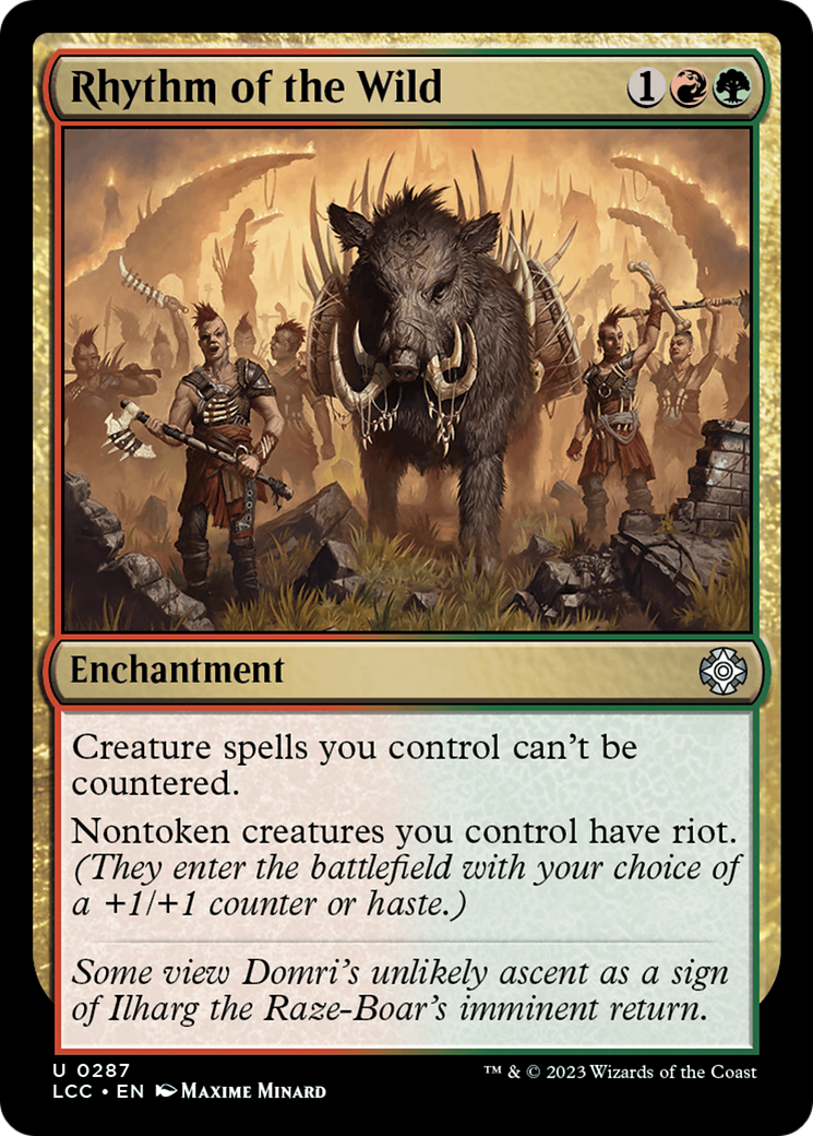 Rhythm of the Wild [The Lost Caverns of Ixalan Commander] | Good Games Adelaide SA