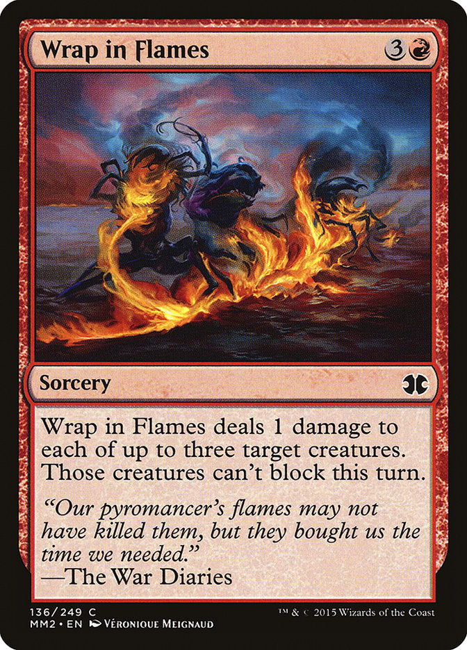 Wrap in Flames [Modern Masters 2015] | Good Games Adelaide SA