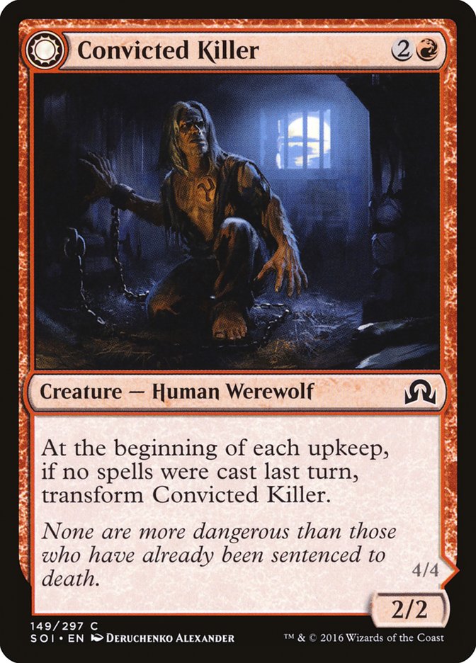 Convicted Killer // Branded Howler 149 (Shadows over Innistrad)  | Good Games Adelaide SA