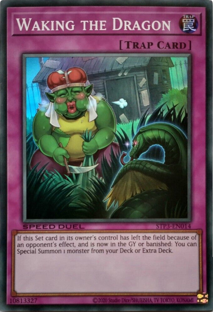 Waking the Dragon [STP3-EN014] Super Rare | Good Games Adelaide SA