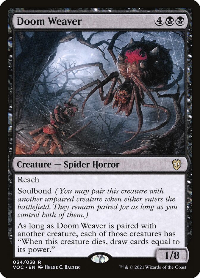 Doom Weaver 34 (Commander: Innistrad: Crimson Vow)  | Good Games Adelaide SA
