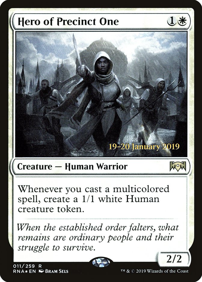 Hero of Precinct One [Ravnica Allegiance Prerelease Promos] | Good Games Adelaide SA
