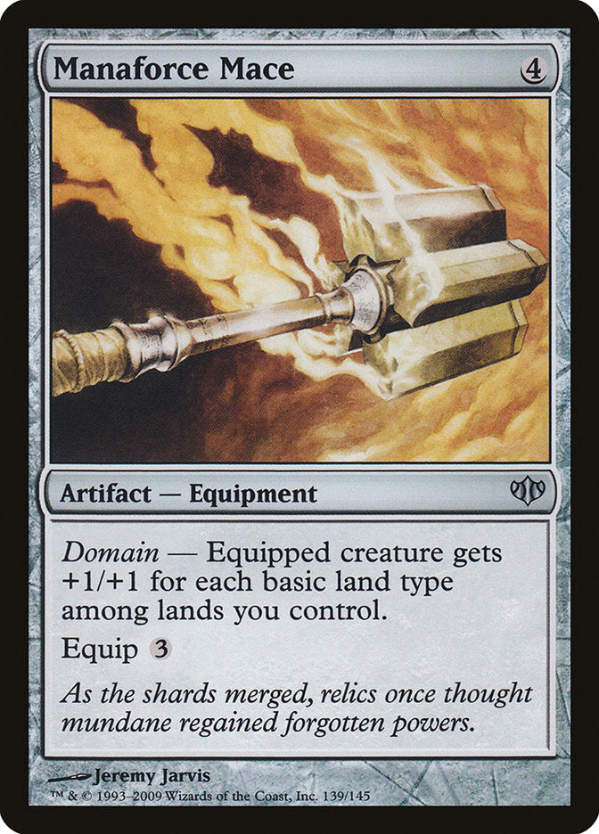 Manaforce Mace 139 (Conflux)  - Foil | Good Games Adelaide SA