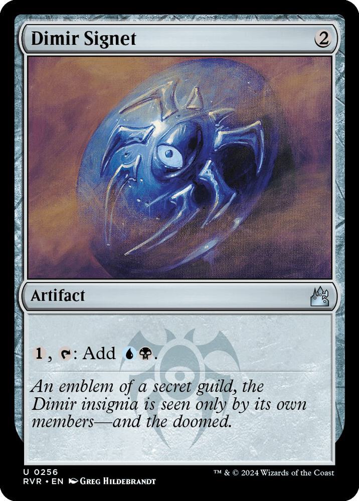 Dimir Signet 256 (Ravnica Remastered)  | Good Games Adelaide SA