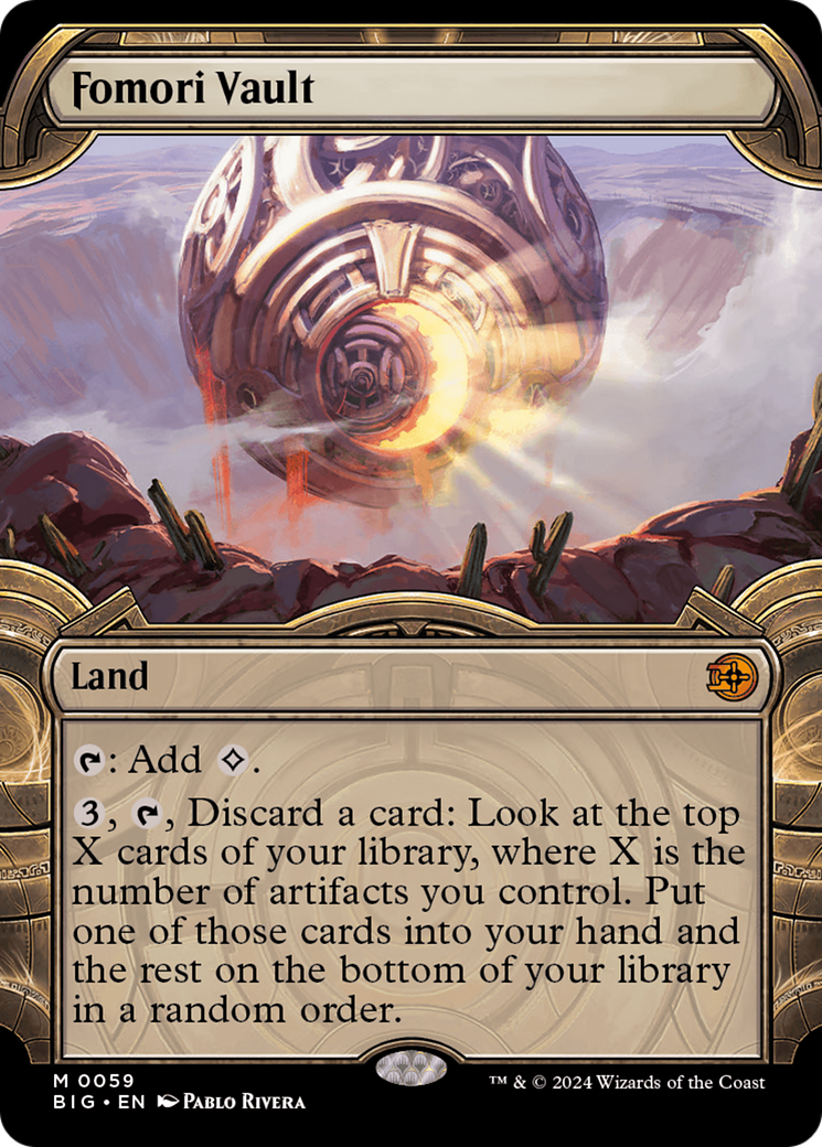 Fomori Vault (Showcase) [Outlaws of Thunder Junction: The Big Score] | Good Games Adelaide SA